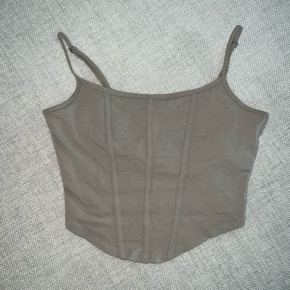 Hollister Cotton Bustier Top